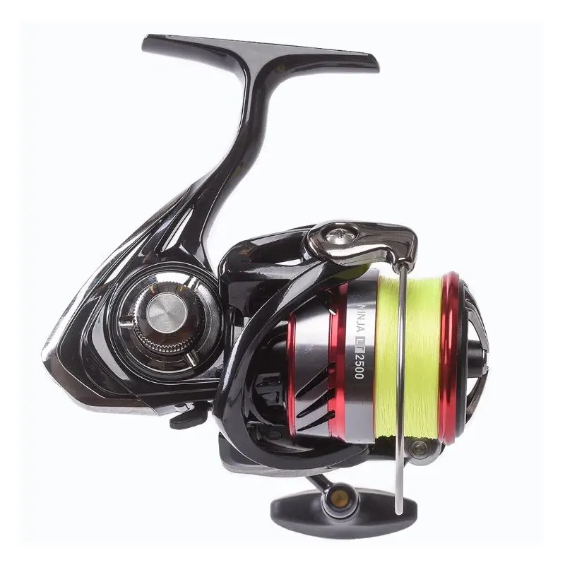 MOULINET SPINNING DAIWA NINJA LT 2018 + TRESSE J BRAID X4 – Image 2